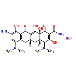 9-氨基米诺环素硫酸盐结构式