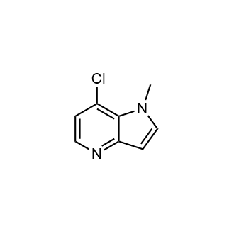 7-氯-1-甲基-1H-吡咯并[3,2-b]吡啶结构式