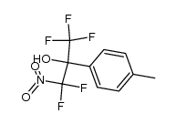 o2ncf2c(4-ch3-c6h4)(oh)cf3结构式