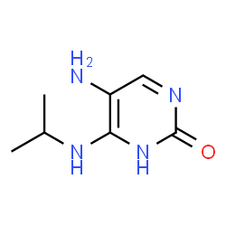2(1H)-Pyrimidinone, 5-amino-4-[(1-methylethyl)amino]- (9CI)结构式