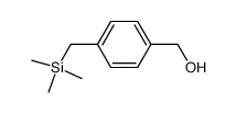 p-[(Trimethylsilyl)methyl]benzyl alcohol Structure
