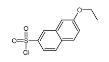 7-乙氧基萘-2-磺酰氯结构式