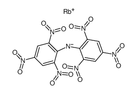 dipicryl-amine, rubidium salt Structure
