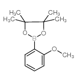 2-甲氧基苯硼酸频哪酯结构式