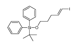 tert-butyl-(5-iodopent-4-enoxy)-diphenylsilane Structure
