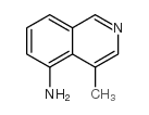 4-甲基异喹啉-5-胺结构式