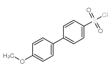 4'-甲氧基联苯-4-磺酰氯结构式