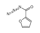 furan-2-carbonyl azide结构式