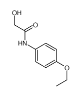 N-(4-乙氧基苯基)羟基乙酰胺结构式