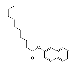 B-NAPHTHYL CAPRATE structure