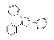 2,4,5-tris(2-pyridyl)imidazole Structure