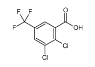 2,3-dichloro-5-(trifluoromethyl)benzoic acid Structure