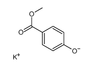 羟苯甲酯钾结构式