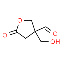 3-Furancarboxaldehyde, tetrahydro-3-(hydroxymethyl)-5-oxo- (9CI) Structure