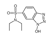 3-羟基-3H-苯并噻唑-5-磺酸二乙基胺结构式