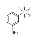 五氟化(3-氨苯基)硫结构式