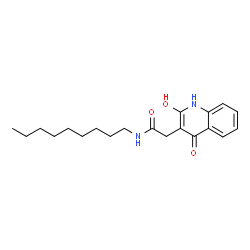 2-(4-hydroxy-2-oxo-1,2-dihydroquinolin-3-yl)-N-nonylacetamide picture