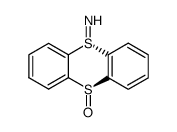trans-10-oxo-10H-5λ4,10λ4-(thianthren-5-ylidene)amine Structure