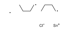 dibutyl-chloro-methylstannane Structure