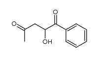 1-phenyl-2-hydroxy-1,4-pentanedione Structure