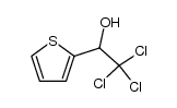 2,2,2-trichloro-1-(thien-2-yl)-ethanol结构式