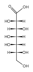 D-glycero-L-gluco-heptonic acid Structure