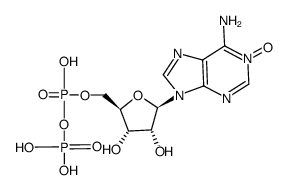 5’-adenosine diphosphate N1-oxide Structure