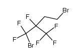 1,4-dibromo-1,1,2-trifluoro-2-trifluoromethyl-butane Structure