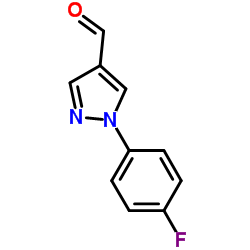 1-(4-Fluorophenyl)-1H-pyrazole-4-carbaldehyde Structure
