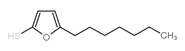 5-庚基-2-呋喃硫醇结构式