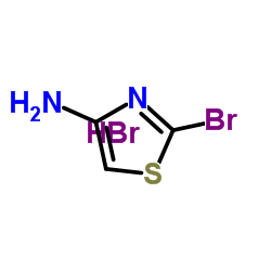4-氨基-2-溴噻唑氢溴酸盐结构式