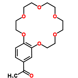 4'-乙酰苯并-18-冠-6-醚结构式