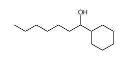 1-cyclohexylheptan-1-ol Structure