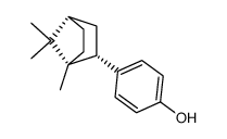 exo-p-(1,7,7-trimethylbicyclo[2.2.1]hept-2-yl)phenol结构式