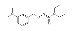 O2-(3-(dimethylamino)benzyl)-1-(N,N-diethylamino)-diazen-1-ium-1,2-diolate结构式