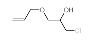 2-Propanol,1-chloro-3-(2-propen-1-yloxy)- Structure
