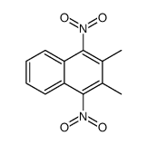 2,3-dimethyl-1,4-dinitronaphthalene Structure