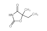 2,4-Oxazolidinedione,5-ethyl-5-methyl-结构式