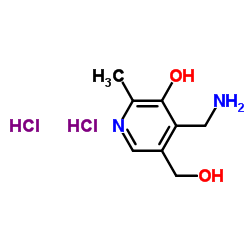 Pyridoxamine dihydrochloride structure