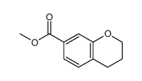 1-苯并二氢吡喃-7-甲酸甲酯结构式