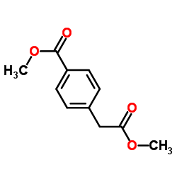 4-甲酸甲酯苯乙酸甲酯结构式