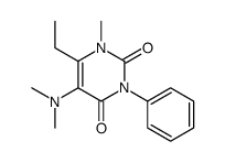 5-(Dimethylamino)-6-ethyl-1-methyl-3-phenyluracil picture