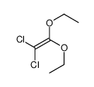 1,1-dichloro-2,2-diethoxyethene Structure