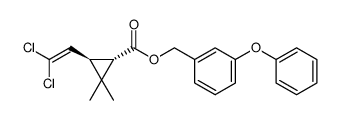 (−)-trans-permethrin Structure