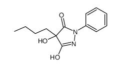 4-hydroxymofebutazone结构式