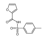 N-(4-methylphenyl)sulfonylfuran-2-carboxamide结构式