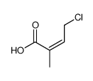 4-chloro-2-methylbut-2-enoic acid Structure