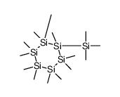 trimethyl-(1,2,2,3,3,4,4,5,5,6,6-undecamethylhexasilinan-1-yl)silane Structure