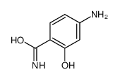 4-氨基-2-羟基苯甲酰胺结构式