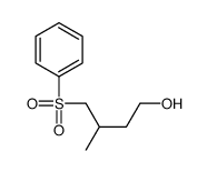 4-(benzenesulfonyl)-3-methylbutan-1-ol Structure